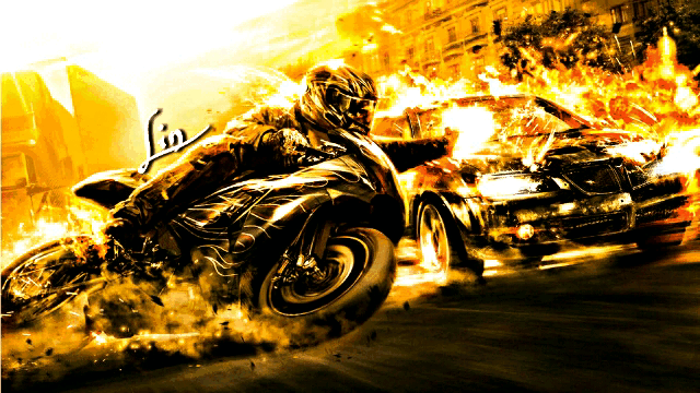 FreeToEdit car motorcycle GIF by LinkaCat Lin