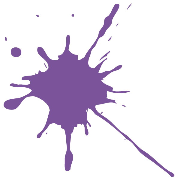 paint splatter purple freetoedit sticker by @anonymouse4.